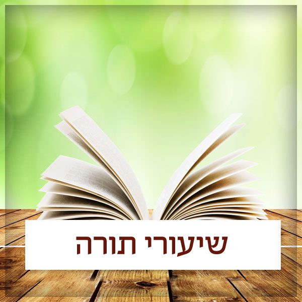 שיעורי תורה